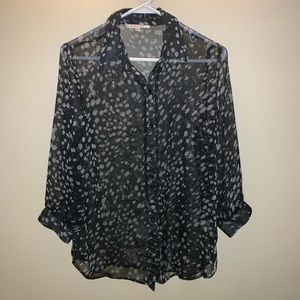 Quintessential small sheer women’s shirt